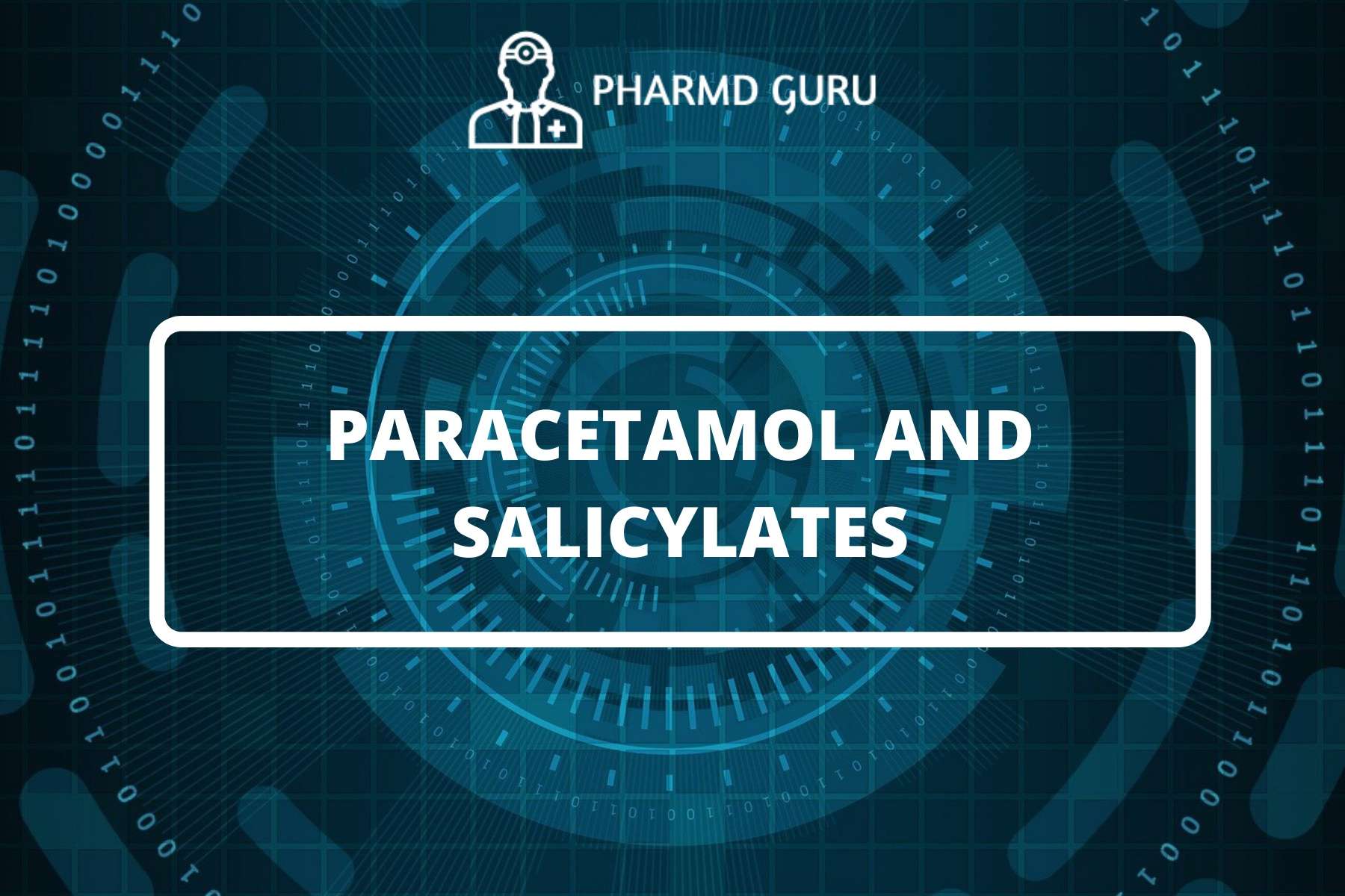 12. PARACETAMOL AND SALICYLATES - PHARMD GURU