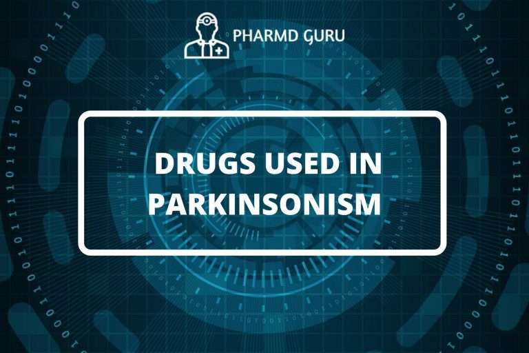 DRUGS USED IN PARKINSONISM