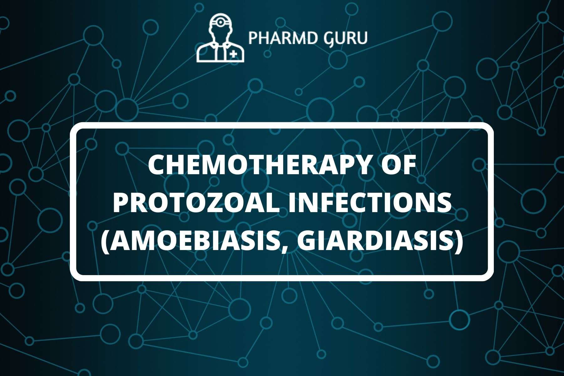 16. CHEMOTHERAPY OF PROTOZOAL INFECTIONS (AMOEBIASIS, GIARDIASIS