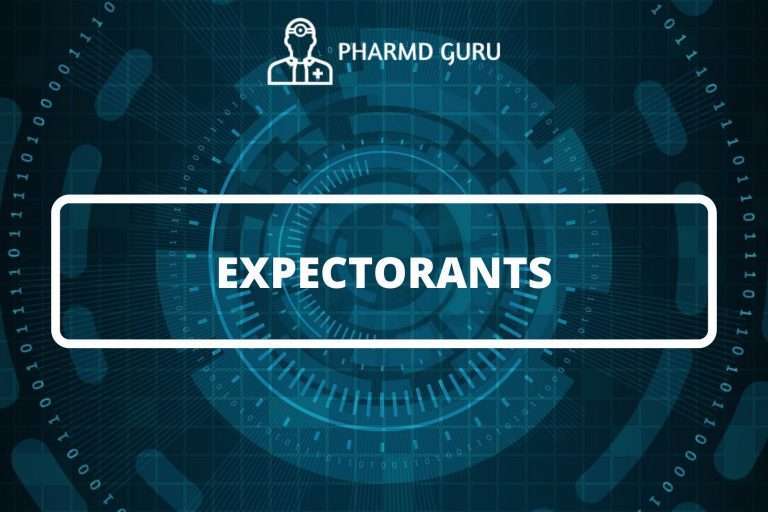 EXPECTORANTS