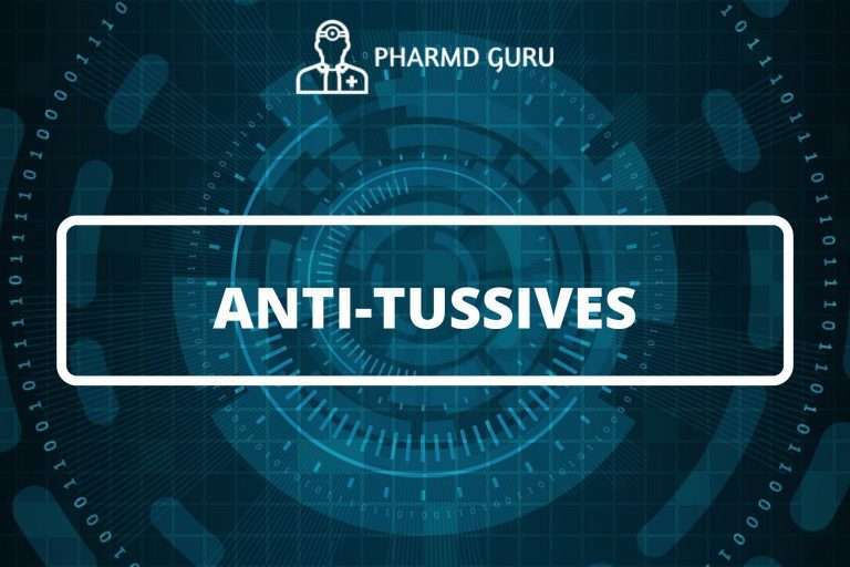 ANTITUSSIVES