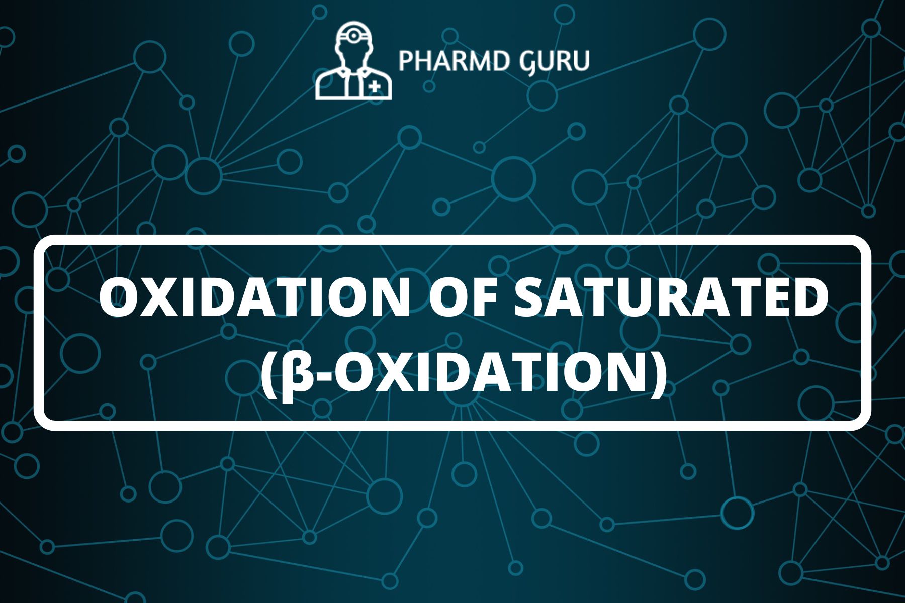 11. OXIDATION OF SATURATED (β-OXIDATION) - PHARMD GURU