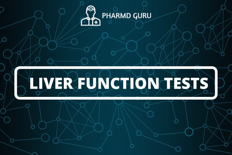 LIVER FUNCTION TESTS