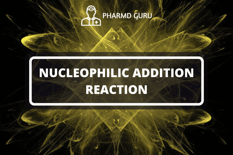 NUCLEOPHILIC ADDITION REACTION