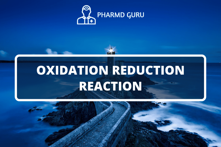 OXIDATION REDUCTION REACTION