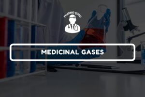 MEDICINAL GASES