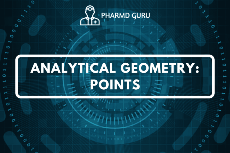 ANALYTICAL GEOMETRY- POINTS
