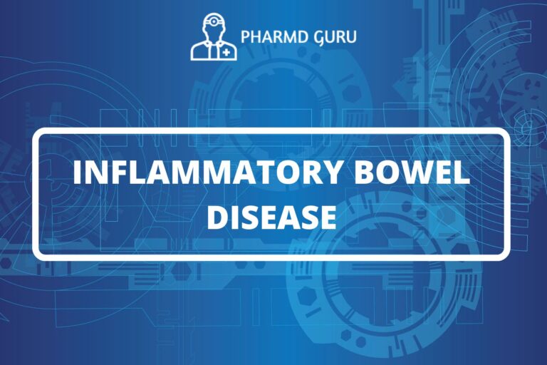 INFLAMMATORY BOWEL DISEASE