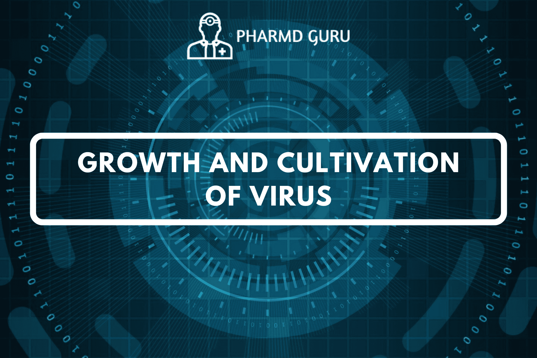 5. GROWTH AND CULTIVATION OF VIRUS - PHARMD GURU