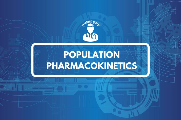 POPULATION PHARMACOKINETICS