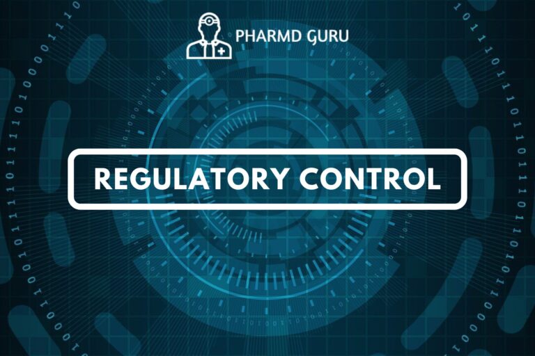 REGULATORY CONTROL