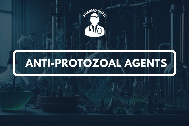 ANTI-PROTOZOAL AGENTS