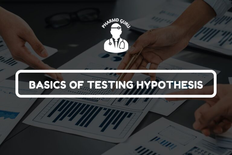 BASICS OF TESTING HYPOTHESIS