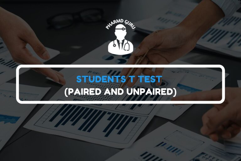 STUDENTS T TEST (PAIRED AND UNPAIRED)