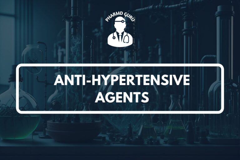 ANTIHYPERTENSIVE AGENTS