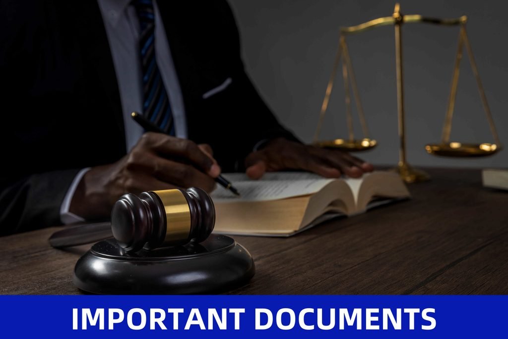 IMPORTANT DOCUMENTS